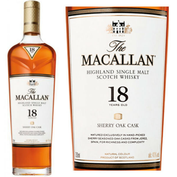 Macallan 18yo Sherry Cask 2022